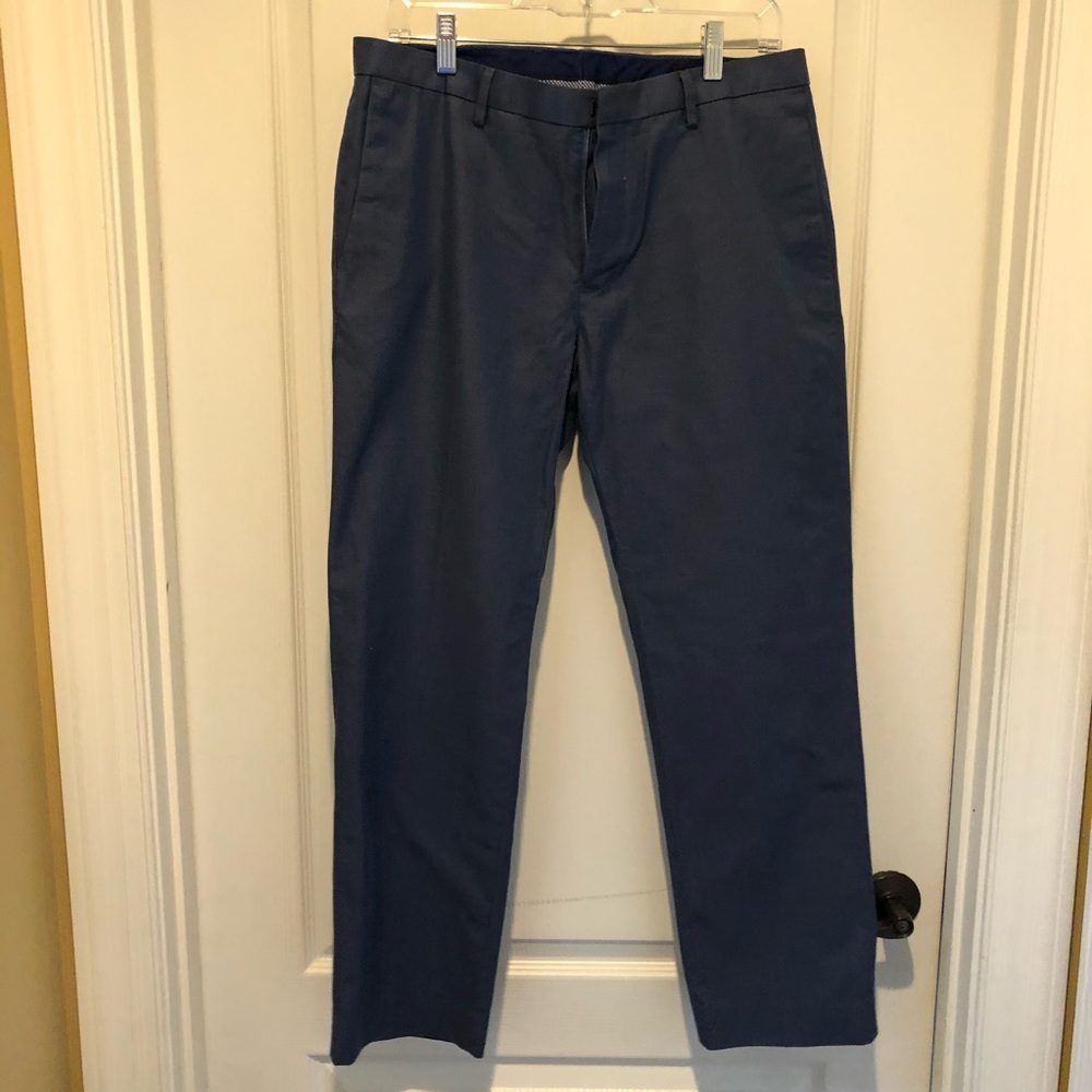 Banana Republic Slim Dress Pants - 32x30 - Blue
